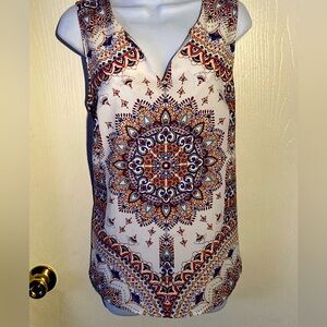 Short sleeve mandala design shirt